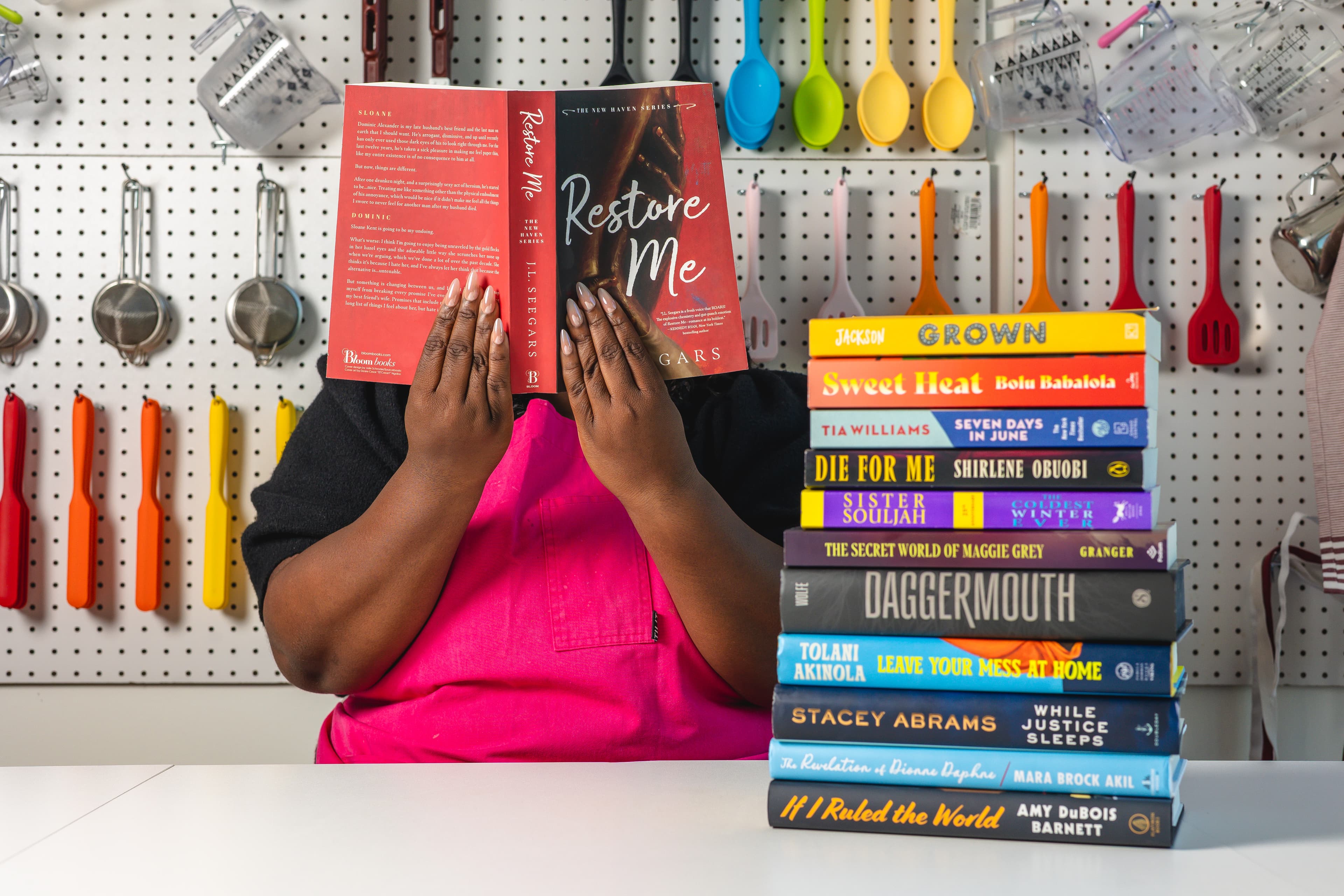 Ink and Ingredients participants gather together in a neighborhood bookstore