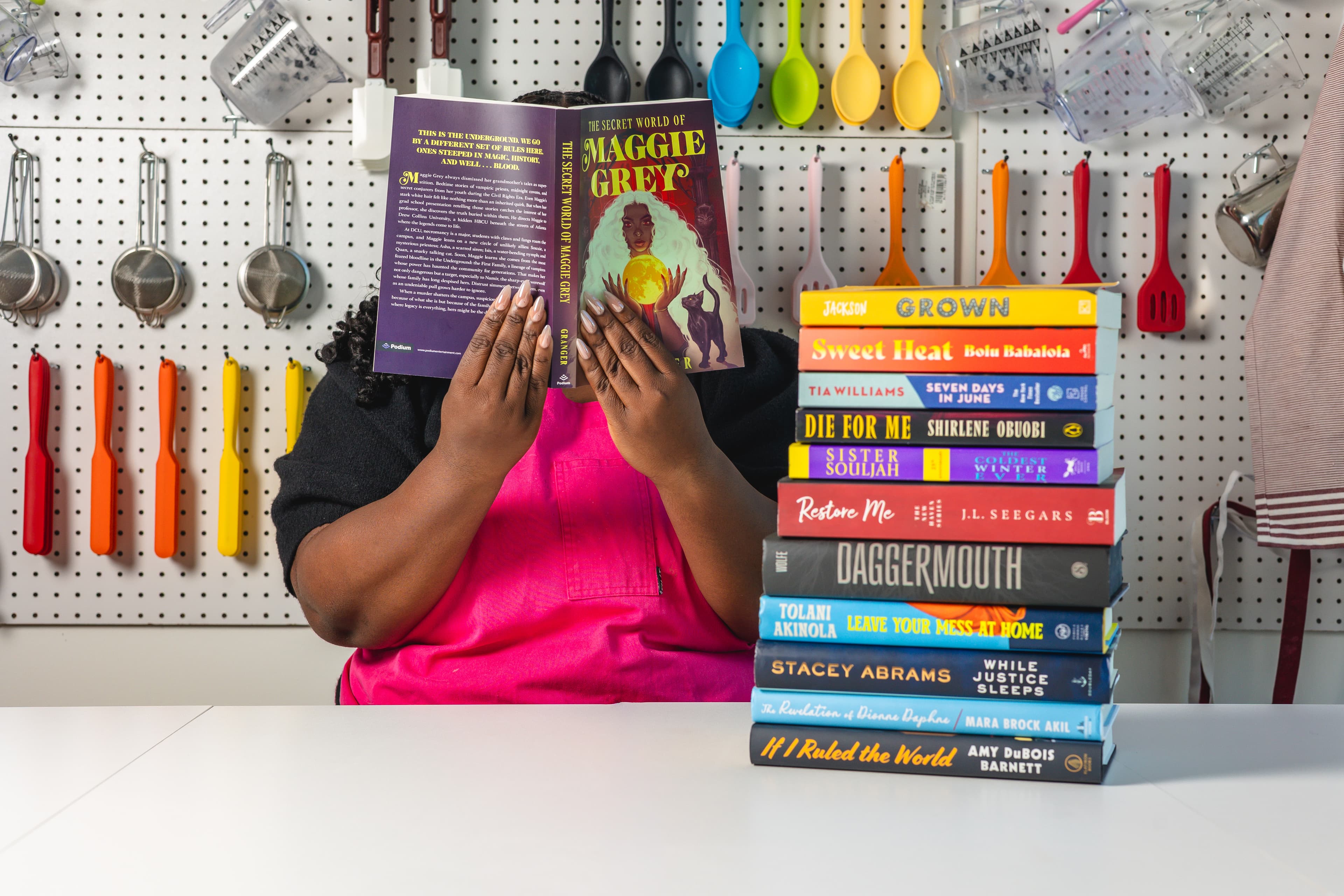 Ink and Ingredients participants gather together in a neighborhood bookstore