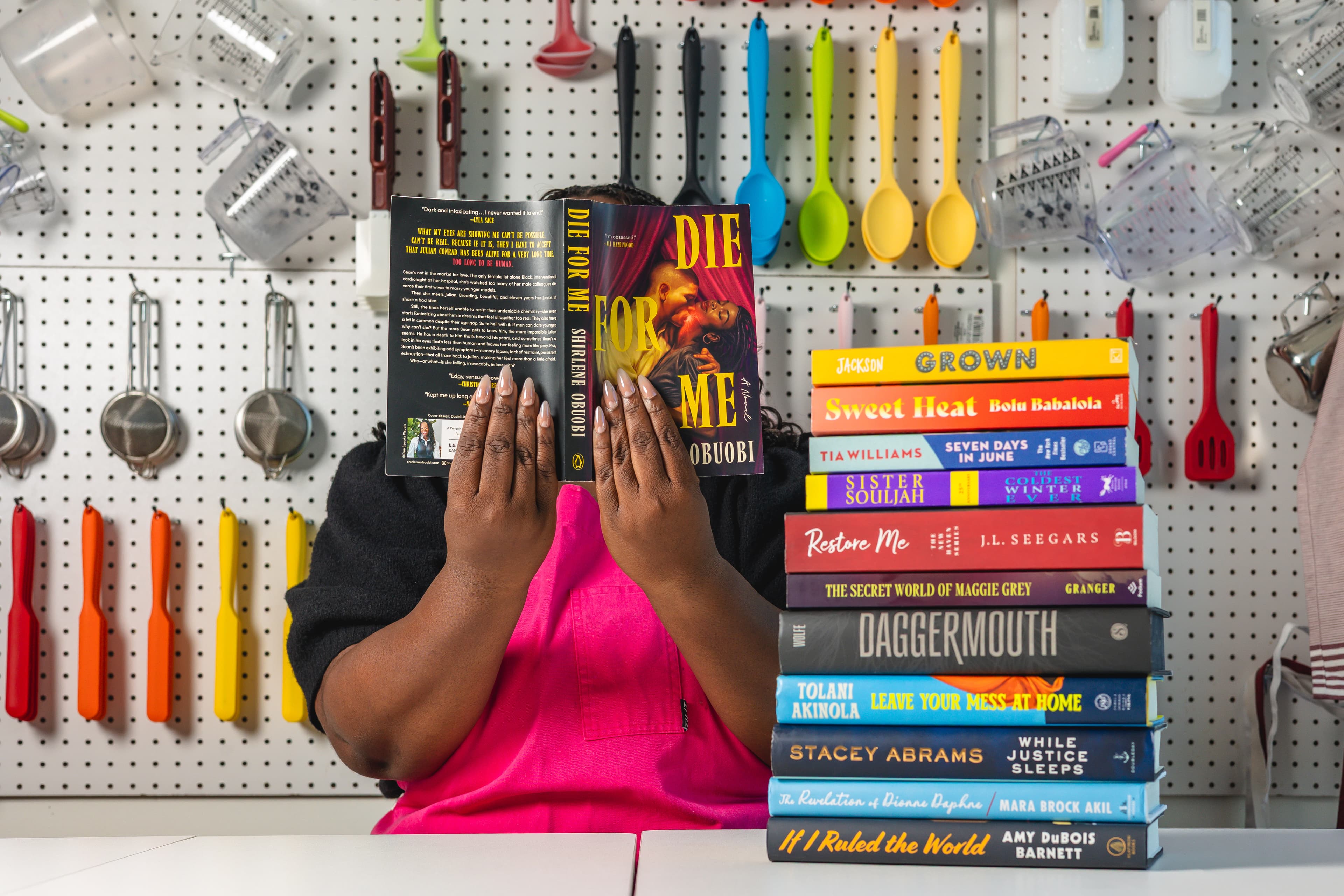 Ink and Ingredients participants gather together in a neighborhood bookstore